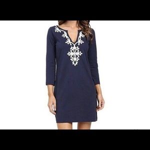 Lilly Pulitzer Pima Cotton Dress White Style 20905